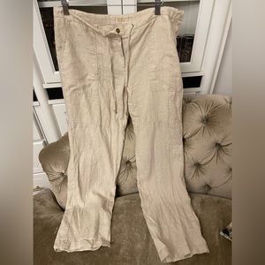 Michael Kors 100% Linen pants